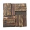 Ekena Millwork Boca Boat Wood Mosaic Wall Tile, Natural Finish, 11 7/8"W x 11 7/8"H x 3/4"P WPW12X12BCMENA - alternate 1